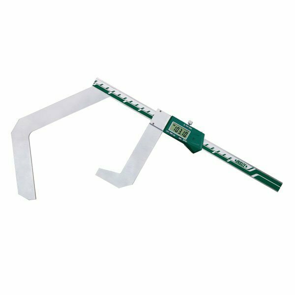 Insize Electronic V Type Caliper, 2-8"/50-200Mm, 19 Flutes 1529-19